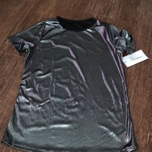 Unisex double platinum dance 🪩 top